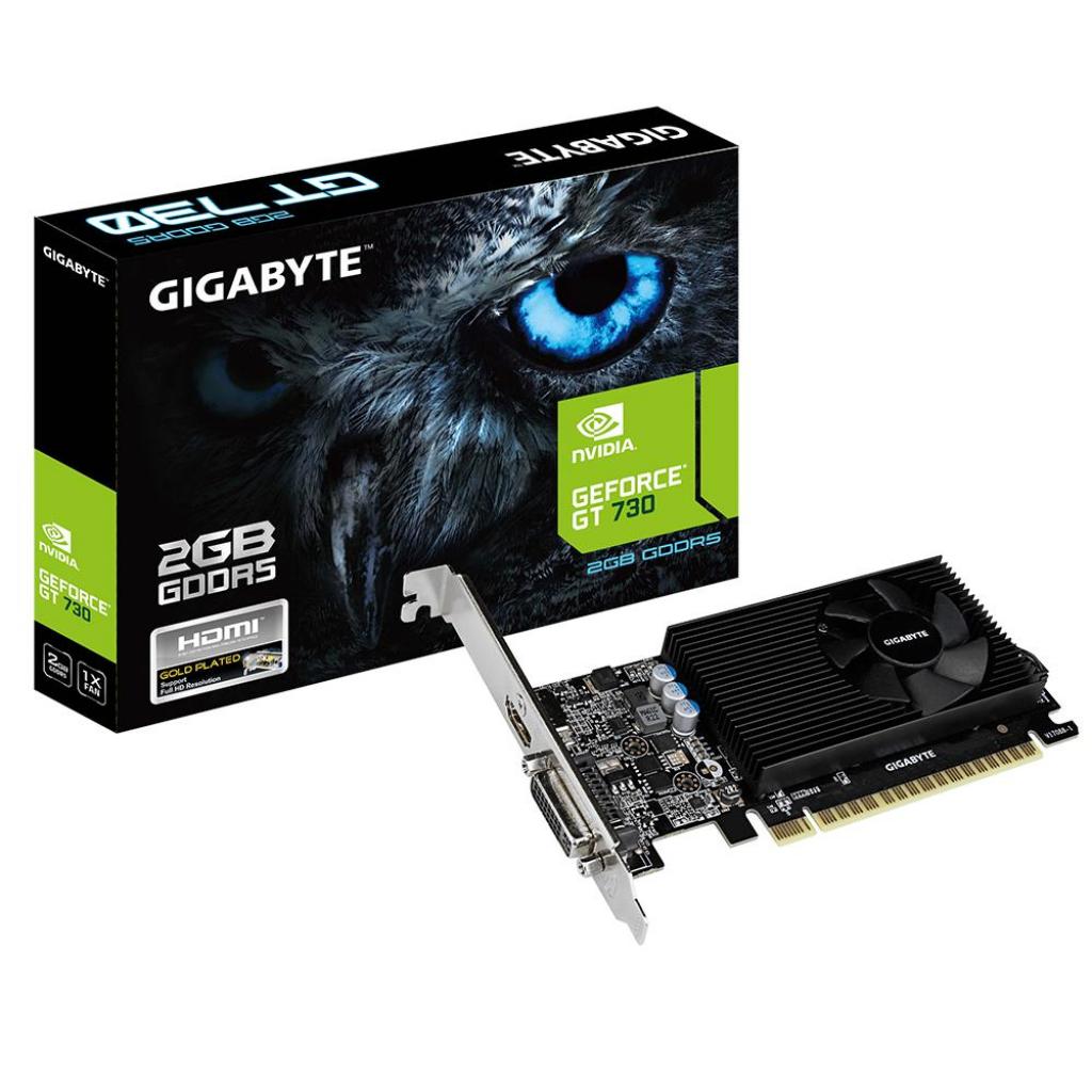 

Видеокарта Gigabyte GeForce GT730 2048Mb (GV-N730D5-2GL)