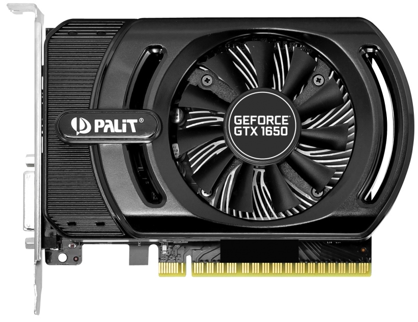 

Видеокарта Palit GeForce GTX1650 4096Mb StormX (NE51650006G1-1170F)