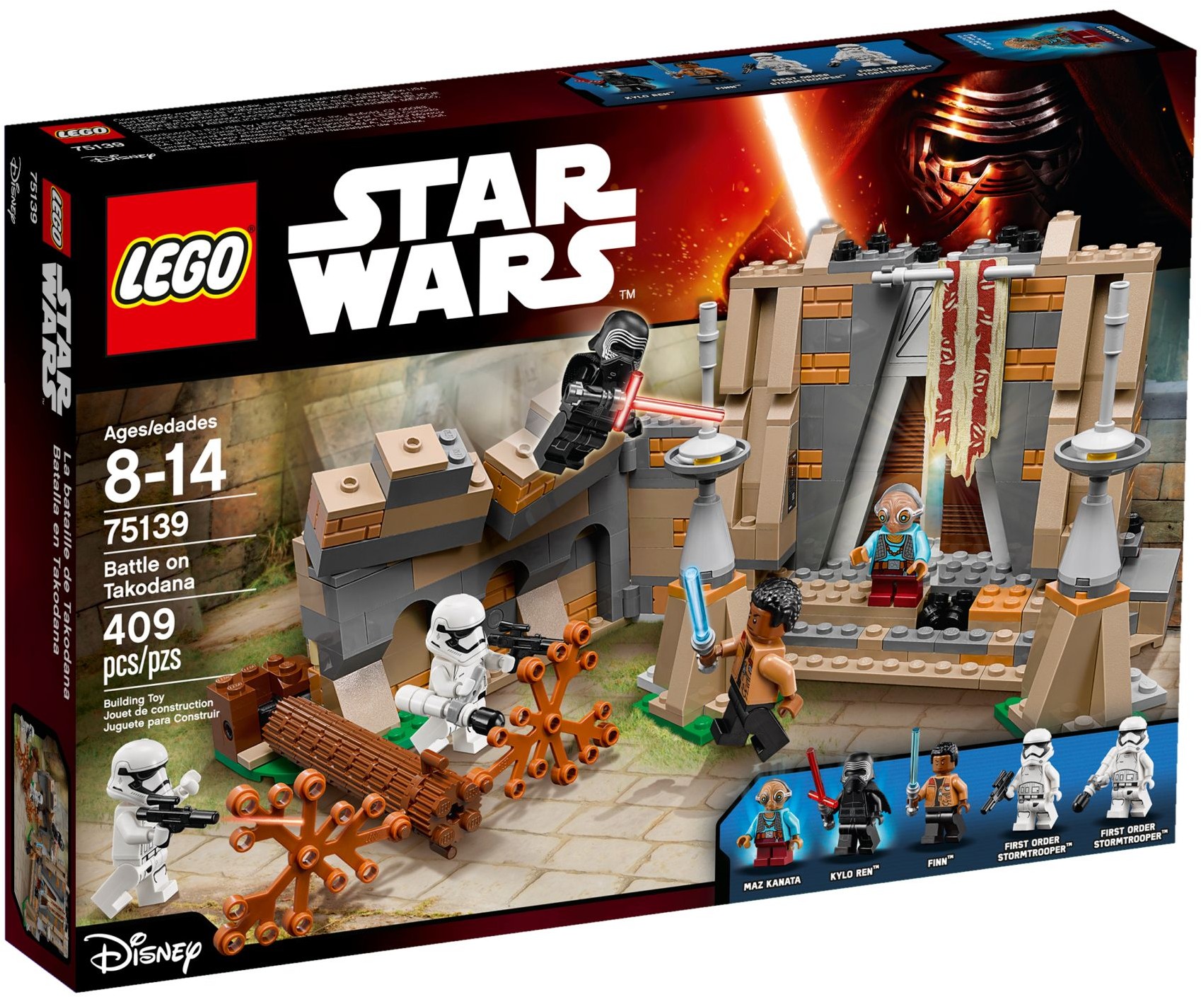 

Конструктор LEGO 75139 Star Wars Битва на Такодані Battle on Takodana