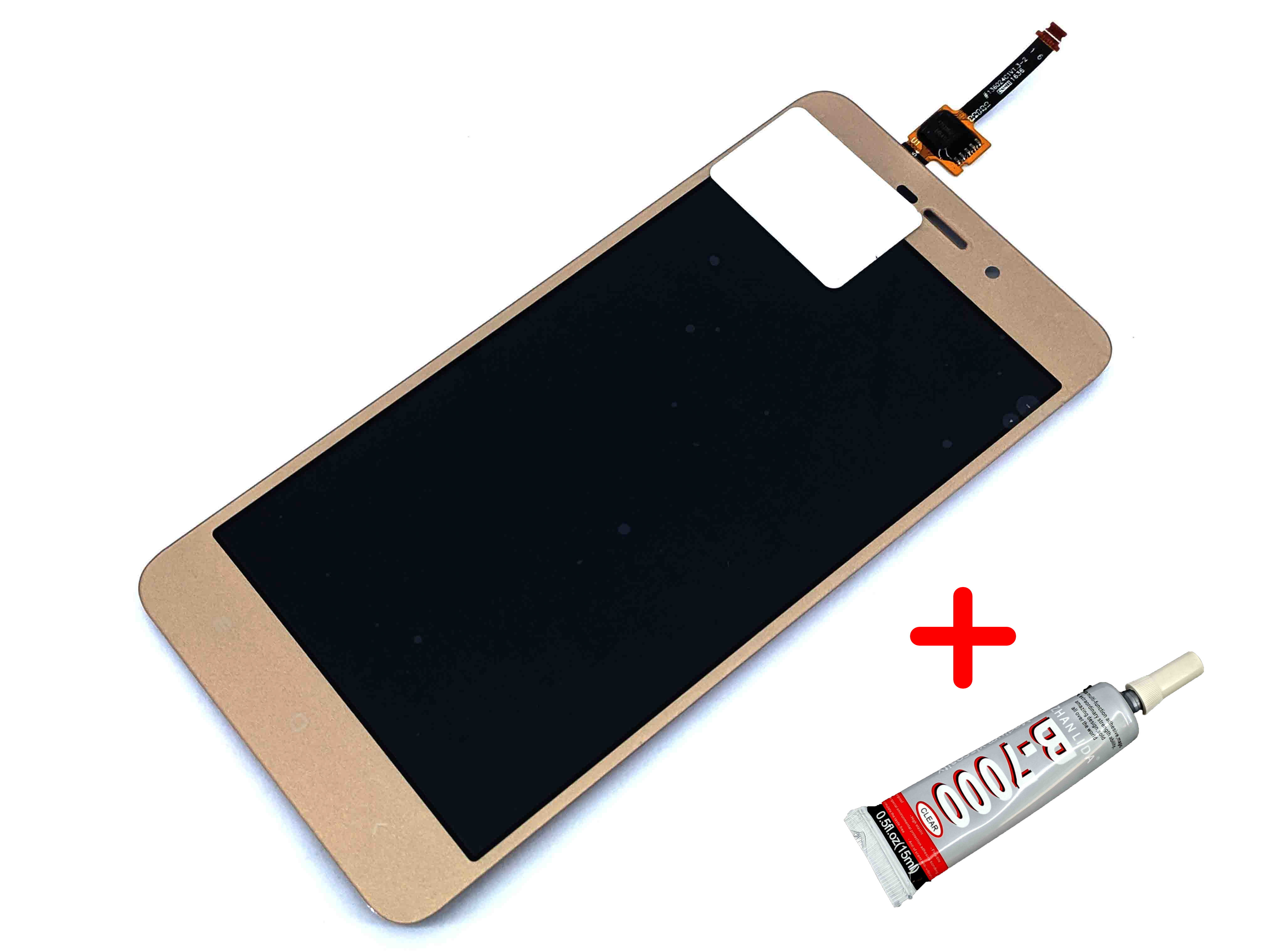 

Дисплей + Сенсор (модуль) экран Xiaomi Redmi 4A золотистый + клей B7000 high copy