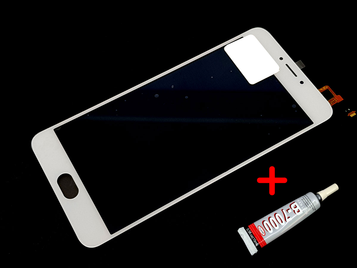 

Дисплей + Сенсор (модуль) экран Meizu M3 Note L681 / L681H белый + клей B7000 high copy