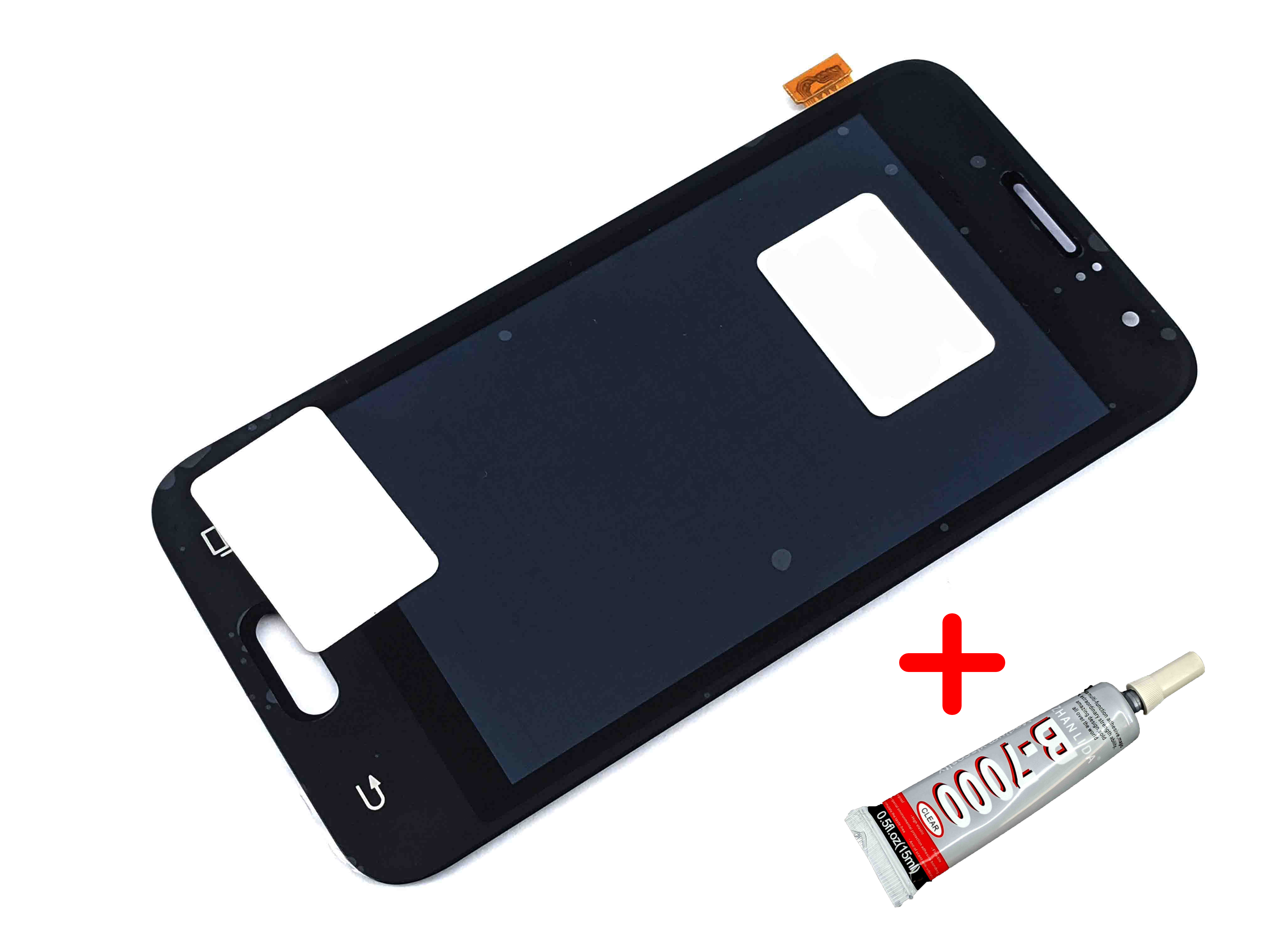 

Дисплей + Сенсор (модуль) экран Samsung J120 черный TFT с регулировкой яркости + клей B7000 high copy