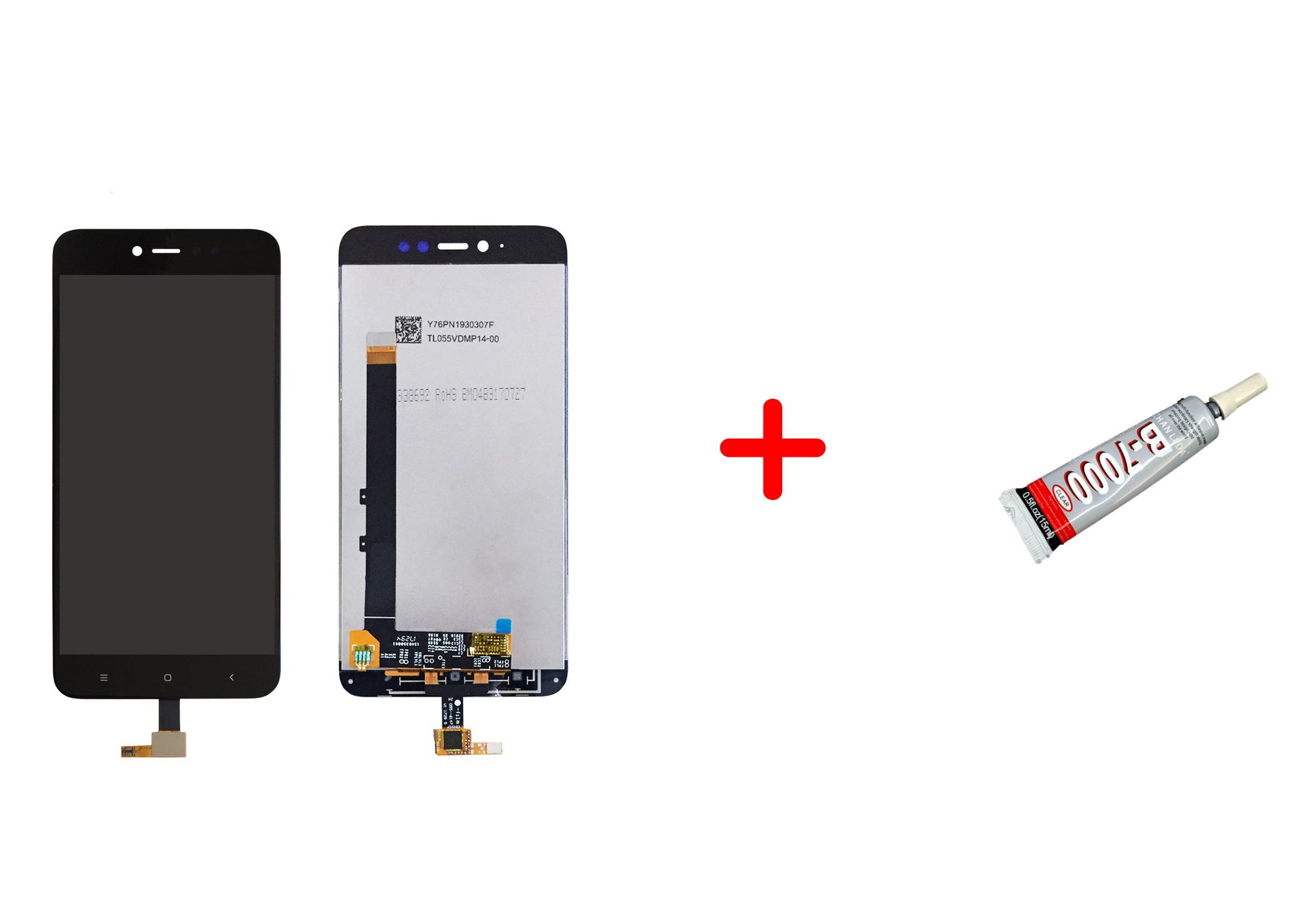 

Дисплей + Сенсор (модуль) экран Xiaomi Redmi Note 5A / 5A Prime / Redmi Y1 Lite черный ver. 16 Gb + клей B7000 high copy