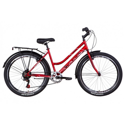 

Велосипед DISCOVERY PRESTIGE WOMAN 26" 17" 2021 Рубиновый