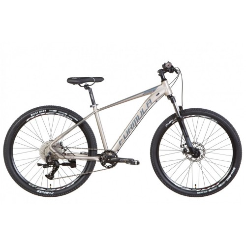 

Велосипед AL FORMULA ZEPHYR 1.0 AM DD 27.5" 17" 2022 Серебристый с серым