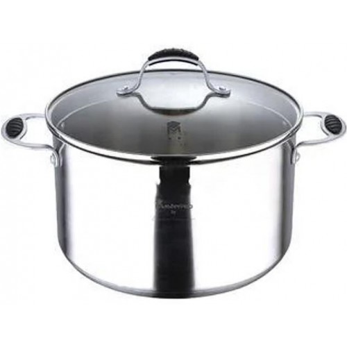 

Кастрюля Bergner Master Pro Foodies 5.2л, Ø24х12см индукционная с мерной шкалой
