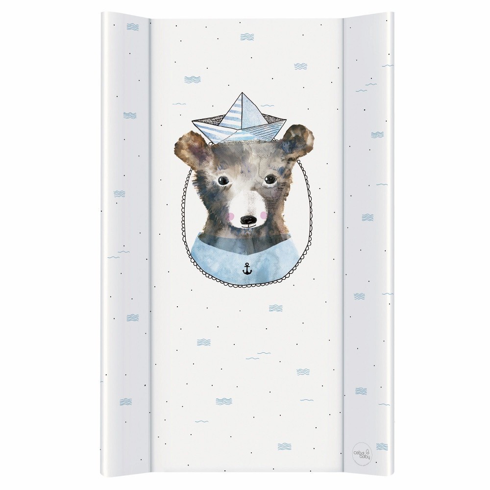 

Пеленальная доска Ceba Baby 80x50х3 см на кровать 120x70 см Comfort Watercolor World Sailor
