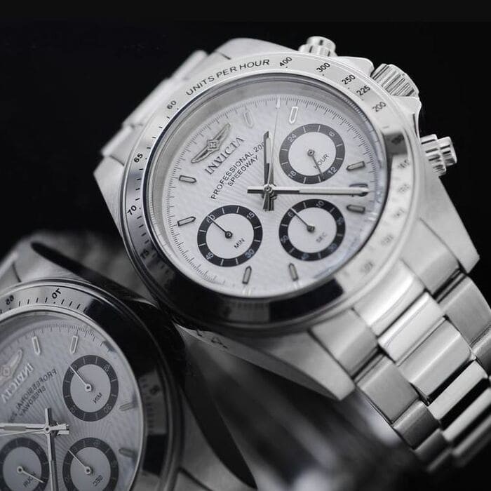 

Швейцарские мужские наручные часы хронограф Invicta 9211 в стиле Rolex