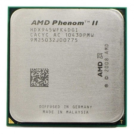 

Процессор AMD Phenom II X4 945 3.00GHz/6MB/2000MHz (HDX945WFK4DGI) sAM3, tray