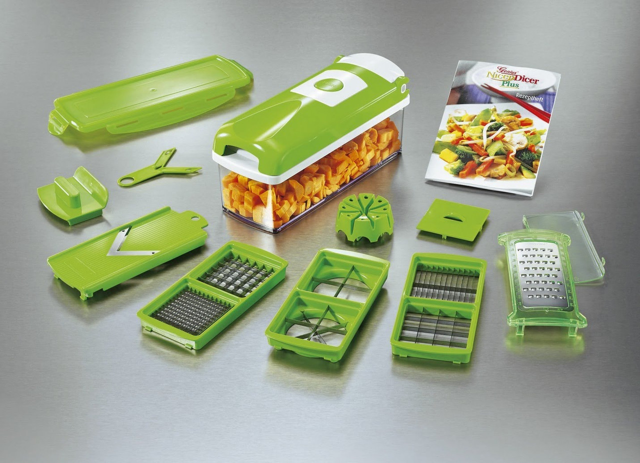 

Овощерезка Nicer Dicer Plus Найсер Дайсер Плюс многофункциональная