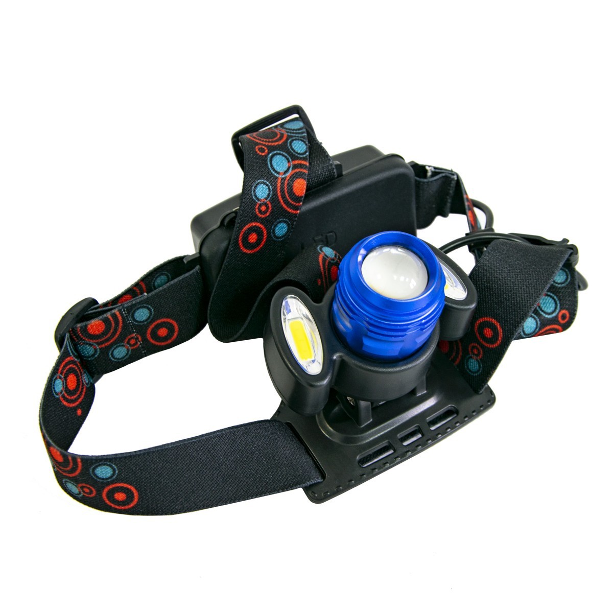 

Налобный фонарь аккумуляторный BL-C862 T6+COB светодиодный (1009090-Blue)