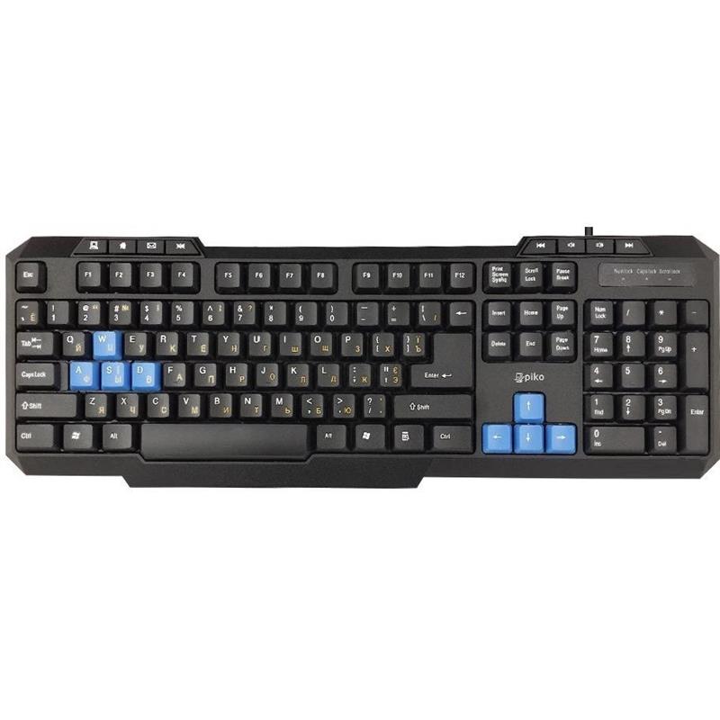 

Клавиатура Piko KB-006 Black (1283126467097) USB