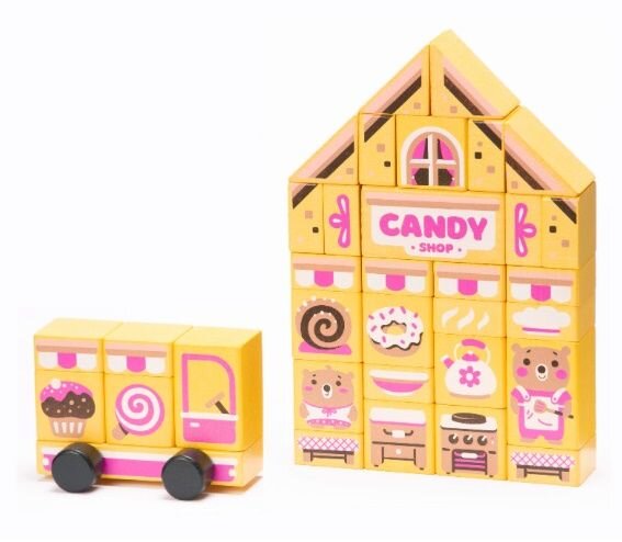 

Деревянная игрушка Cubika Candy shop LDK1 (15486846)