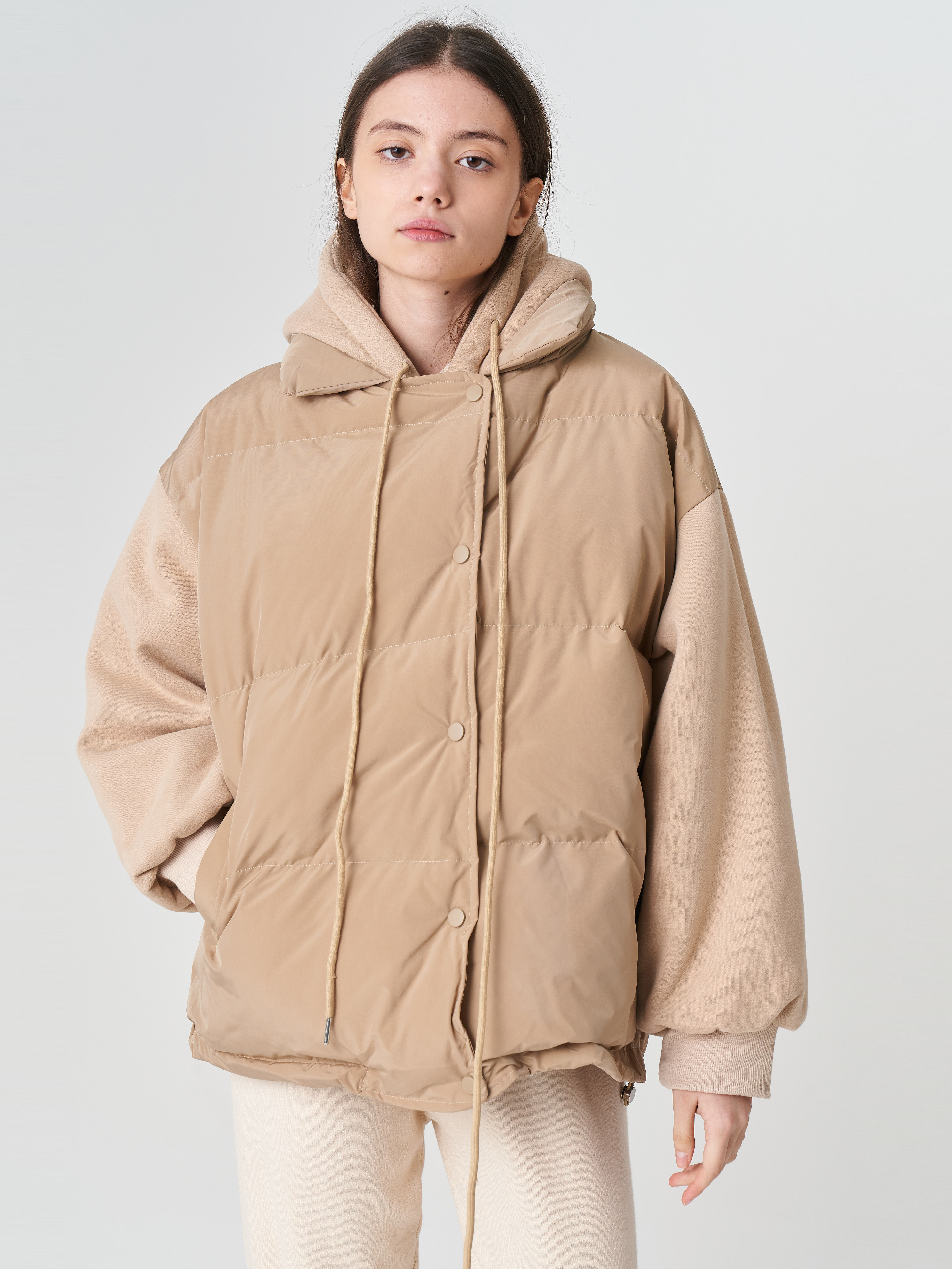 

Куртка Remix 83798  Бежевая, Куртка Remix 83798 One Size Бежевая