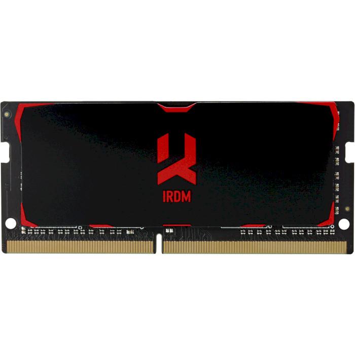 

Модуль памяти GOODRAM IRDM SO-DIMM DDR4 3200MHz 16GB (IR-3200S464L16A/16G)