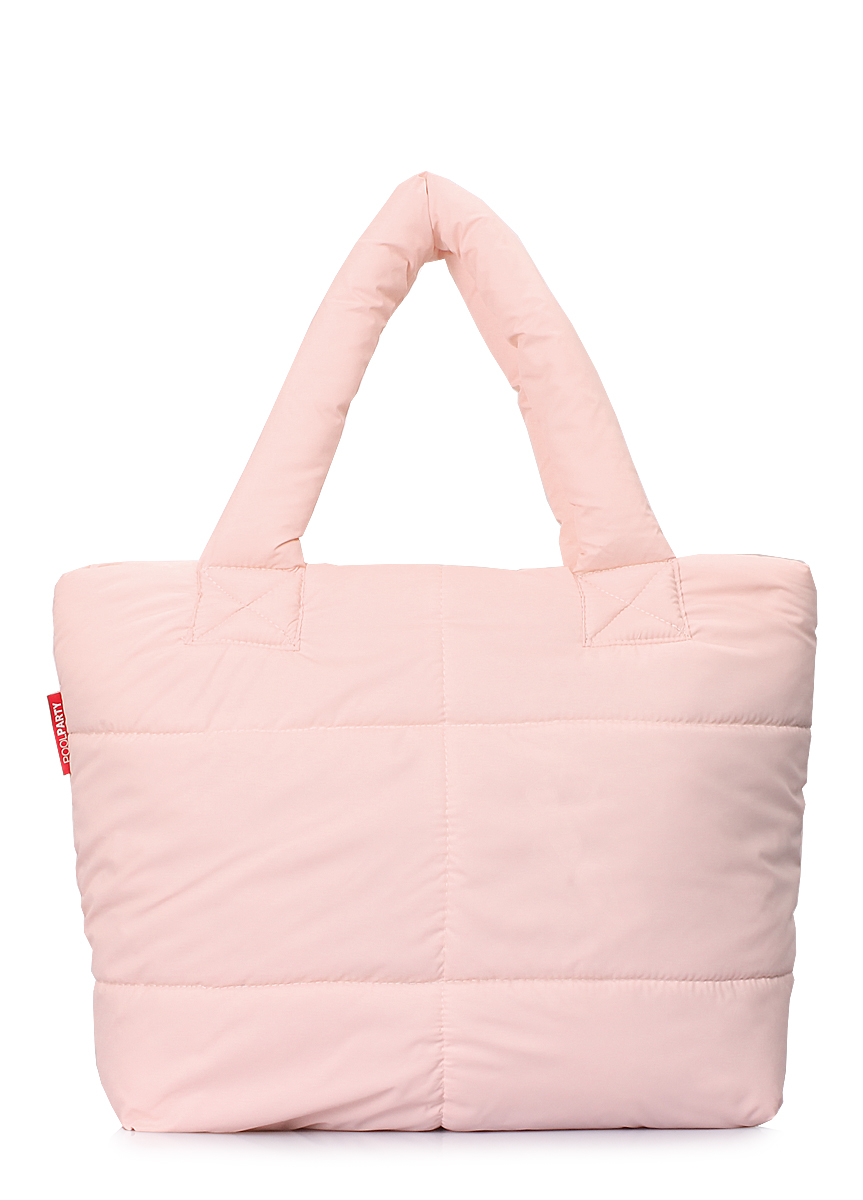 

Женская сумка POOLPARTY fluffy-peach 48 х 36 х 10 розовая