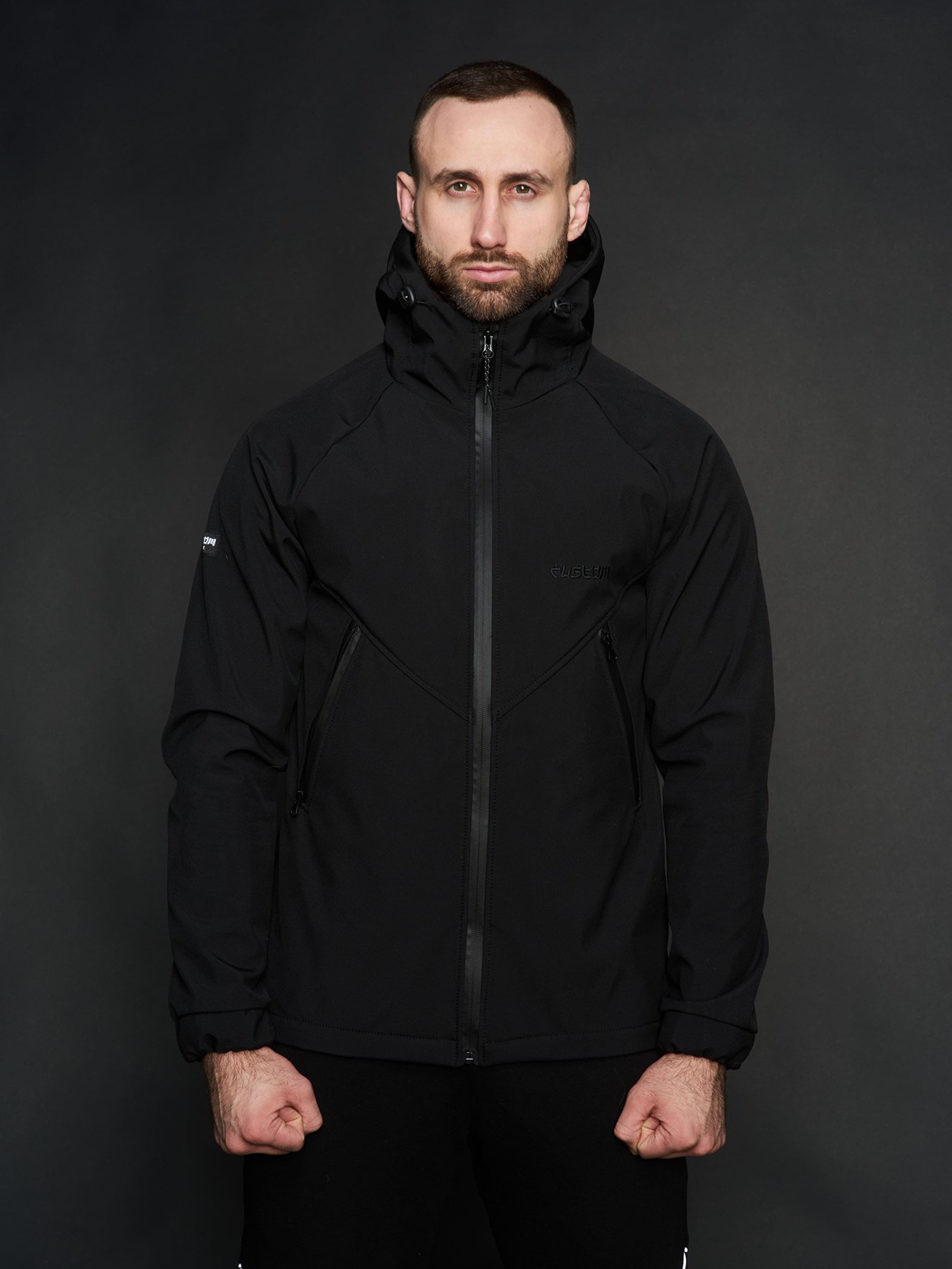 

Куртка чоловіча Protection Soft Shell чорна Custom Wear, Куртка чоловіча Protection Soft Shell чорна Custom Wear S