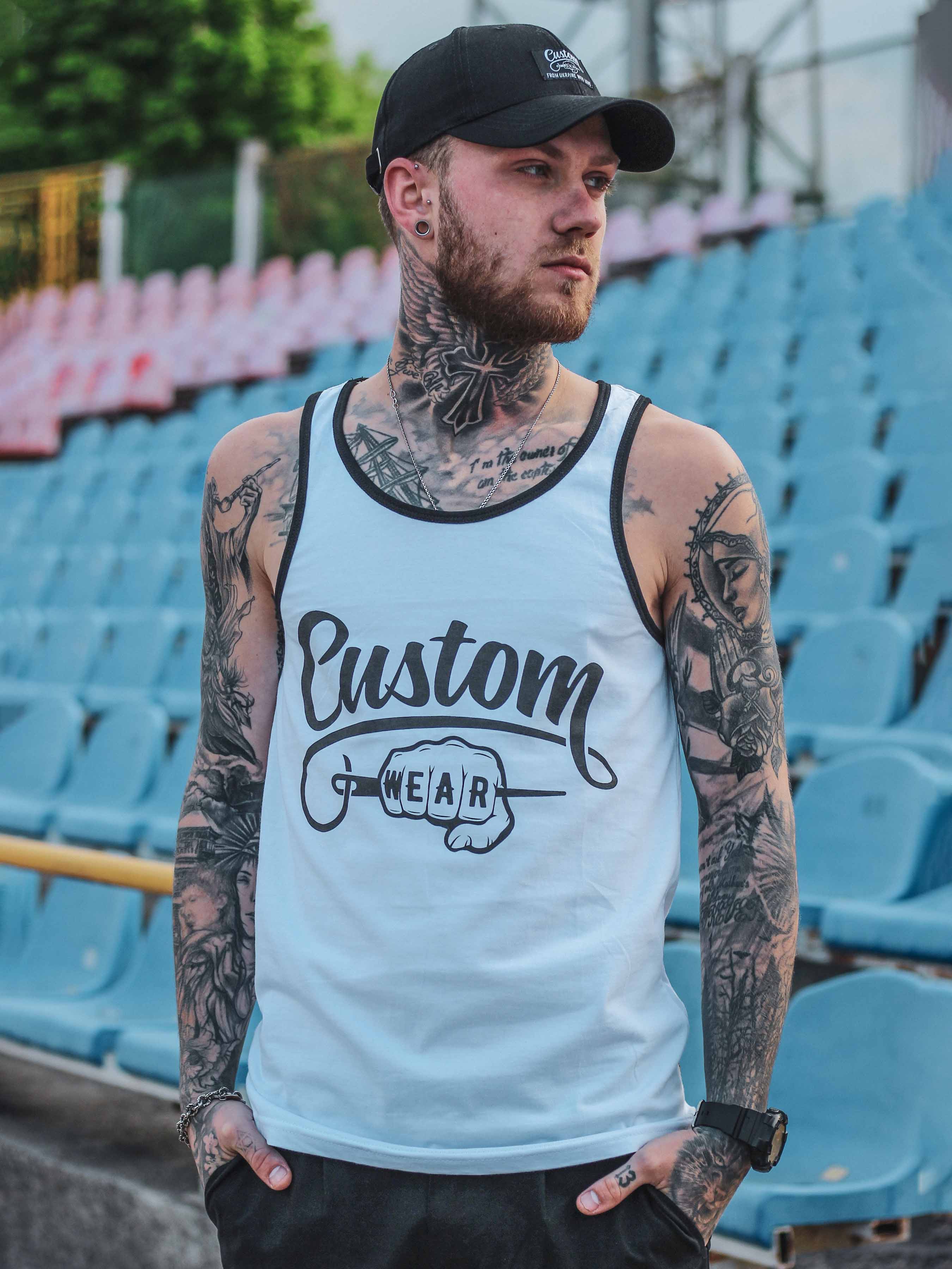 

Майка Custom Wear 18 Logo WHT, Майка Custom Wear 18 Logo WHT S