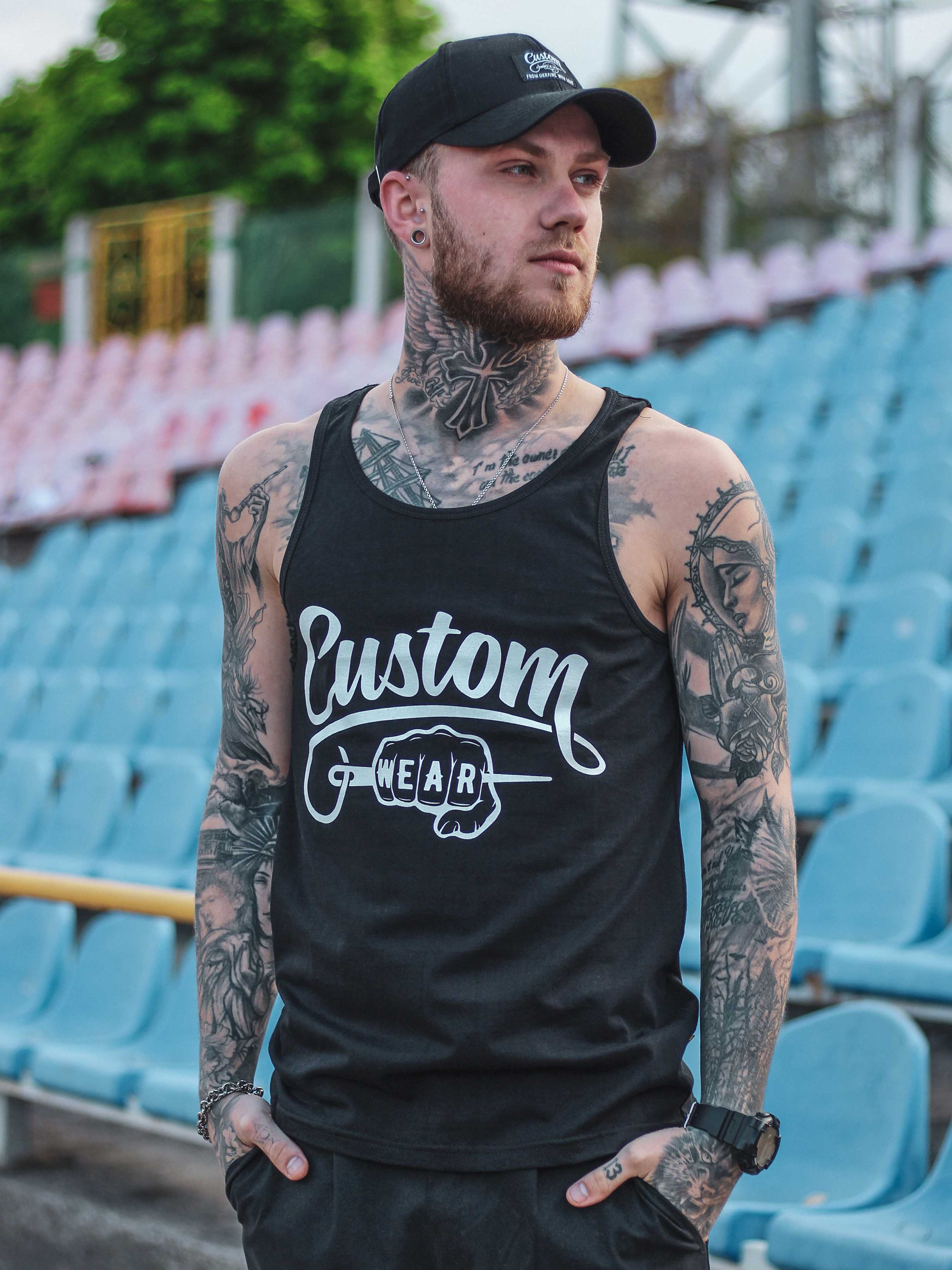 

Майка Custom Wear 18 Logo BLK, Майка Custom Wear 18 Logo BLK XS