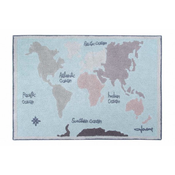

Ковер Lorena Canals Vintage Map 140 x 200 cm
