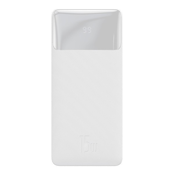 

УМБ Power Bank Baseus Bipow 20000mAh 15W (PPDML-J02) белый