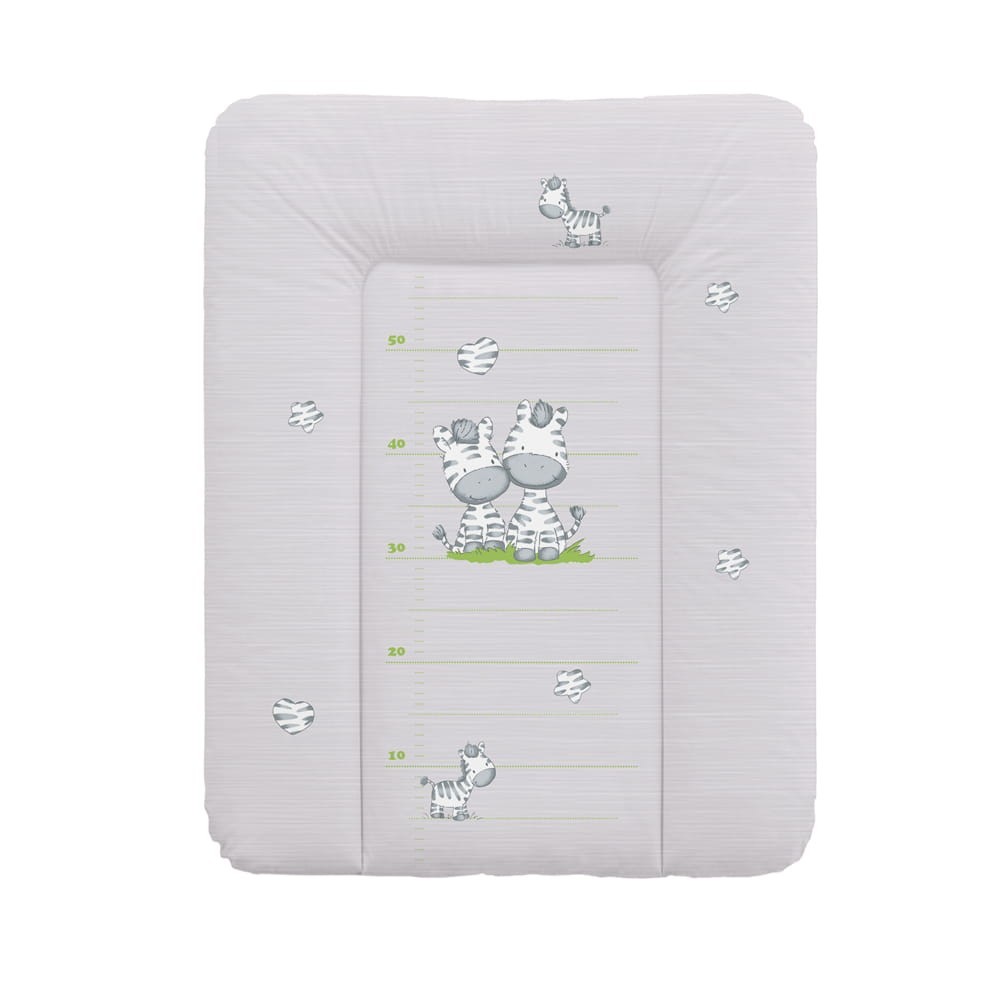 

Матрас пеленальный Ceba Baby 70*50 см мягкий на комод Zebra grey