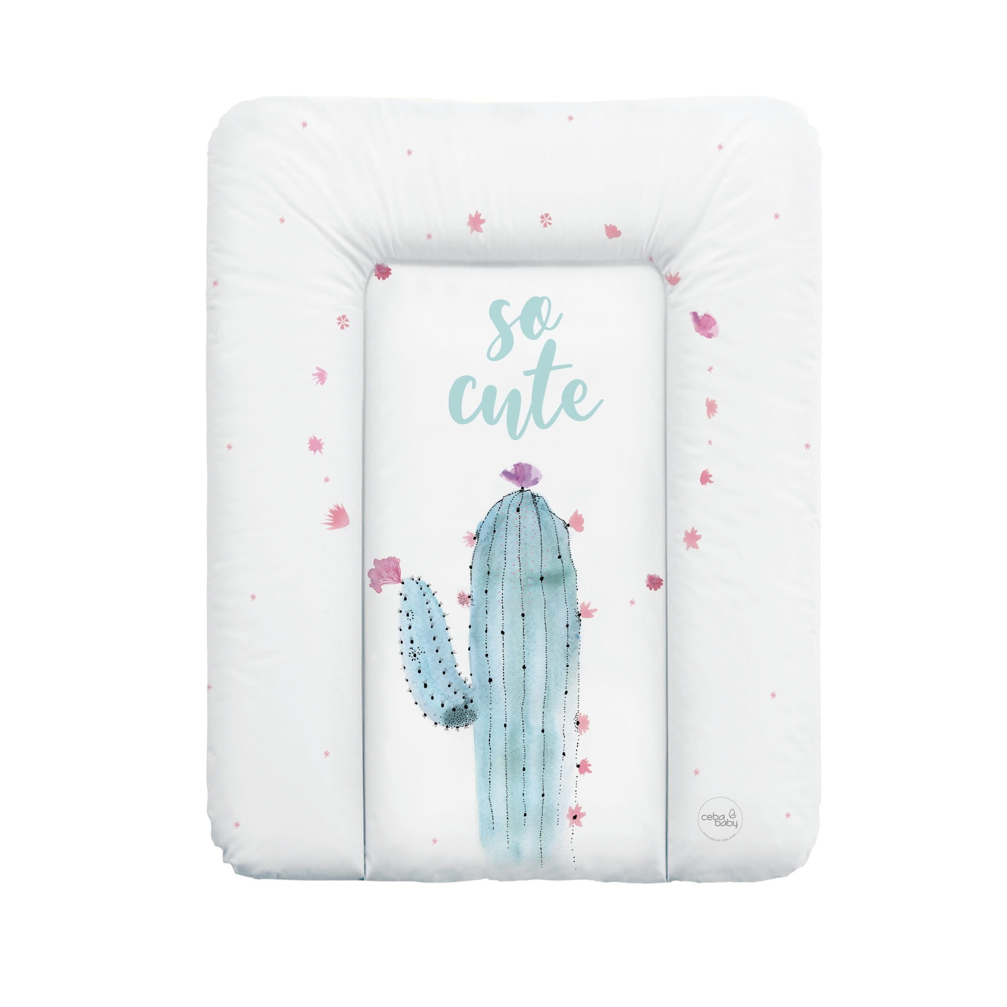 

Матрас пеленальный Ceba Baby 70х50 см мягкий на комод Cactus