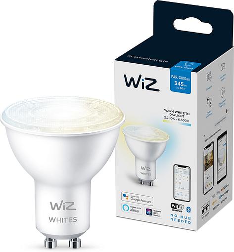 

Розумна лампа WiZ GU10 4.7W (50W 400Lm) 2700-6500K Wi-Fi