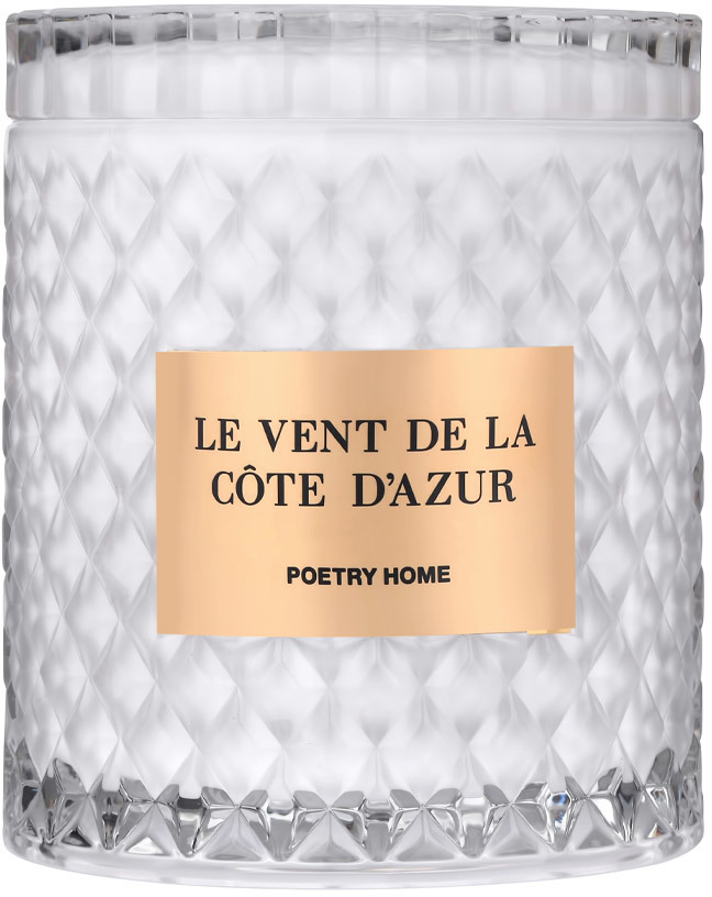 

Парфюмированная свеча Poetry Home Le Vent De La Cote D’azur 2000 г (C-CR2000-WHITE-DAZ)