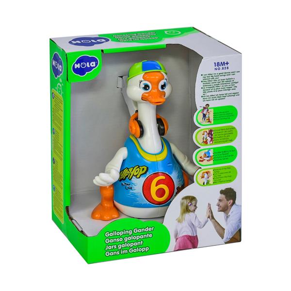 

Інтерактивна музична іграшка Hola Toys Танцюючий гусак (828-blue)