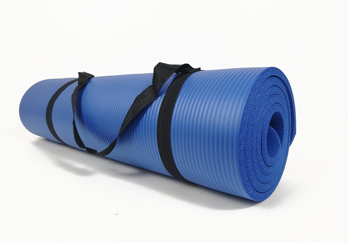 

Коврик EasyFit NBR синий 10 мм наплечная лямка-затяжка в комплекте EF-1919
