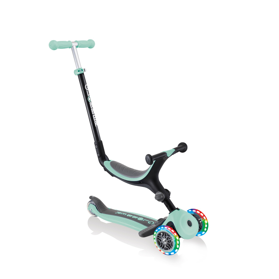 

Детский самокат Globber Go Up Foldable Lights Mint