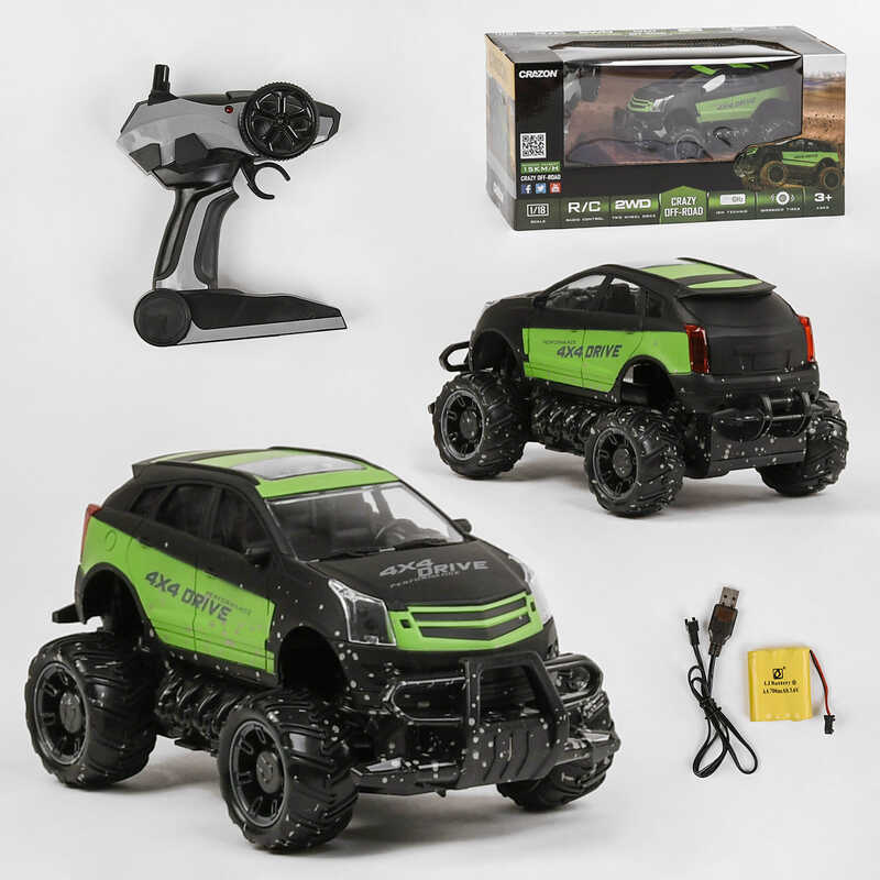 

Джип на радиоуправлении 17 MUD 23 B, аккумулятор 3.6 V, 2WD, управление 2.4 GHz