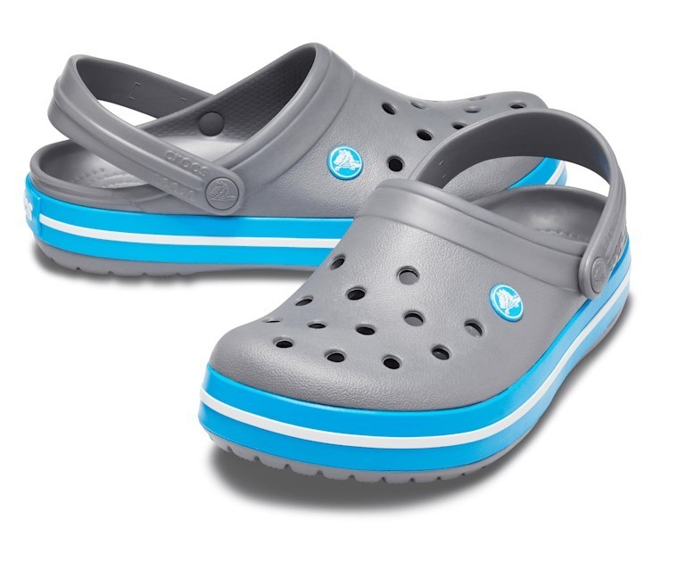 

Сабо Crocs Crocband, M8, 41-42, серые