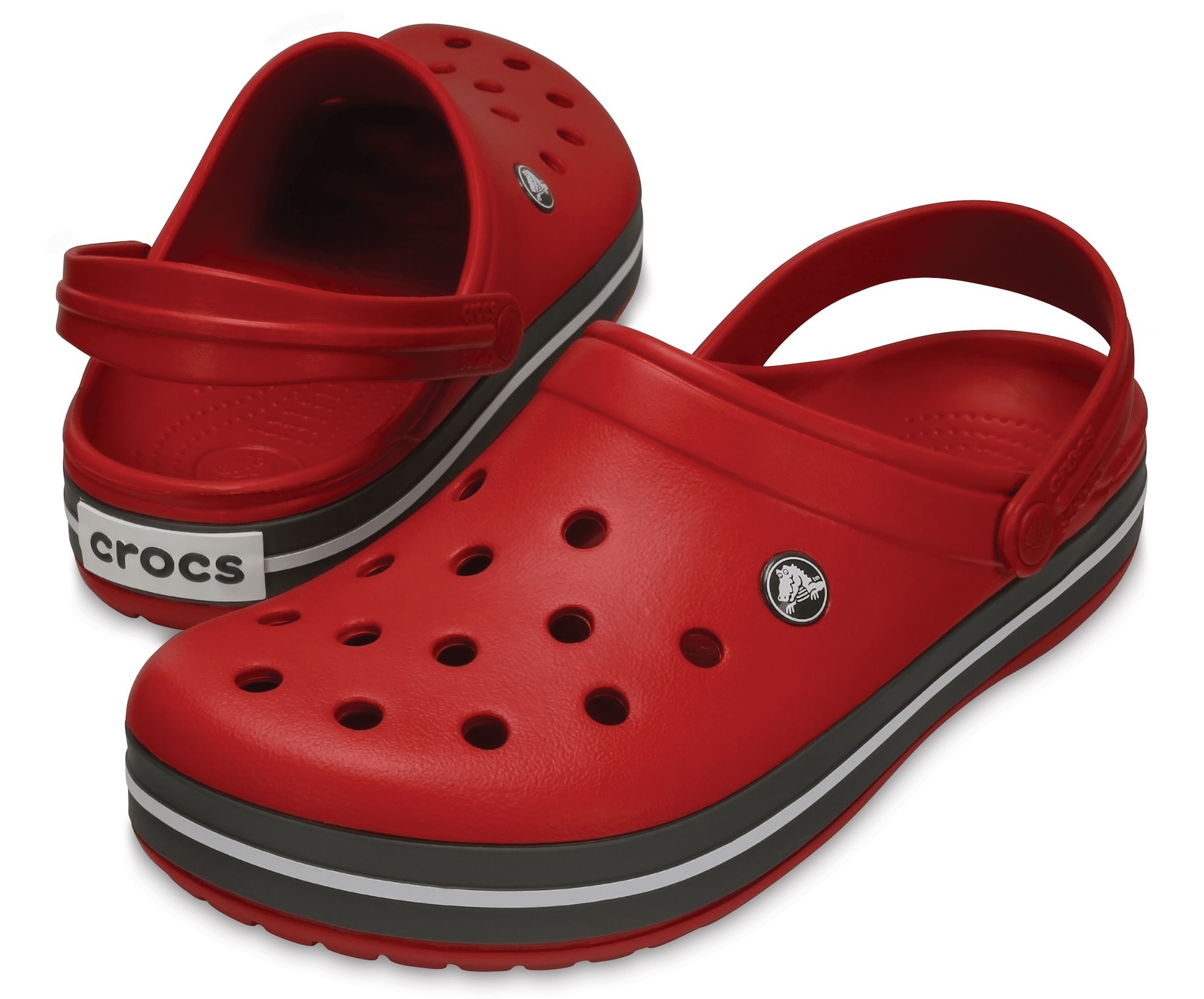 

Сабо Crocs Crocband, W10, красные, 40-41