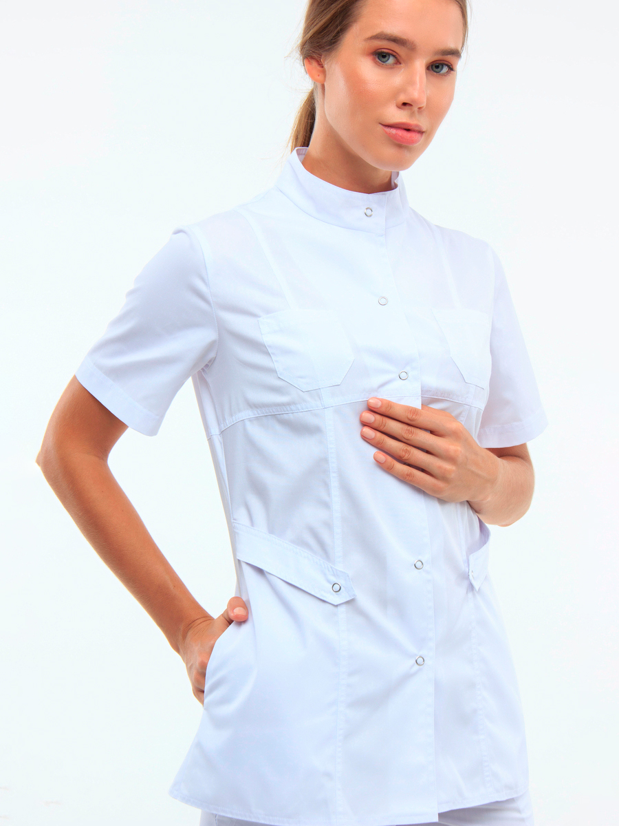 

Медицинский костюм In White 12387  Белый/Белый, Медицинский костюм In White 12387 40 Белый/Белый