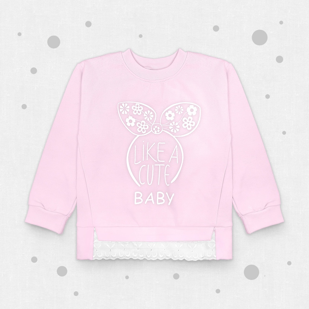 

Джемпер для девочки Malena Baby 110 см розовый (D309)