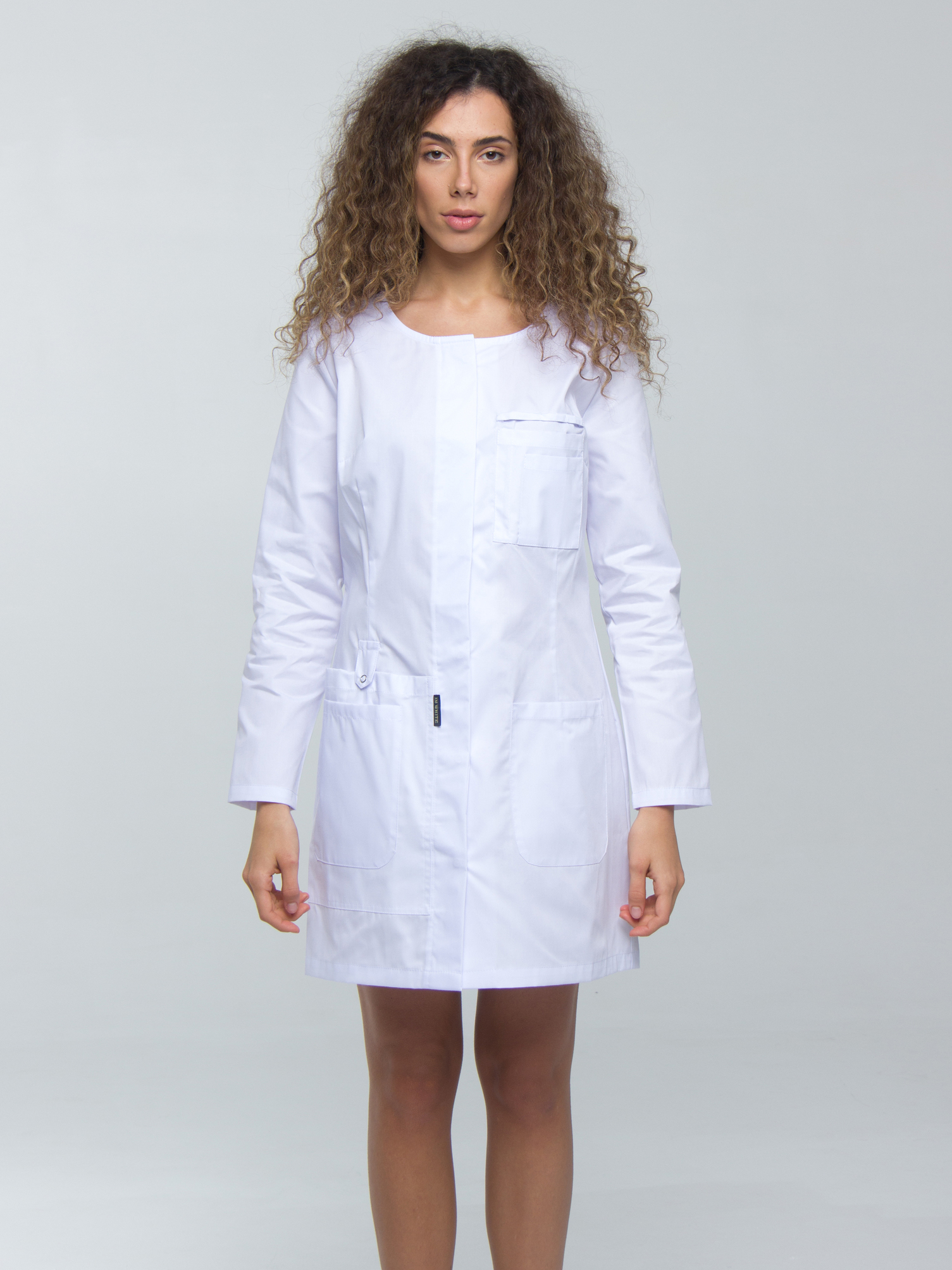 

Медицинский халат In White 107  Белый, Медицинский халат In White 107 50 Белый