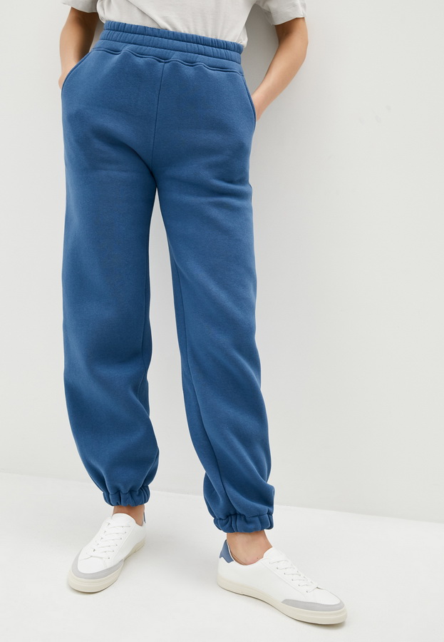 

Женские спортивные штаны Forli Брюки трикотажные на флисе Teal XXL Синий TR0043-06-09_XXL