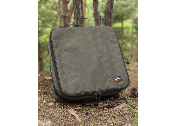 

Чехол для 4 карповых катушек шпулей от 10000 до16000 Fisher К-037