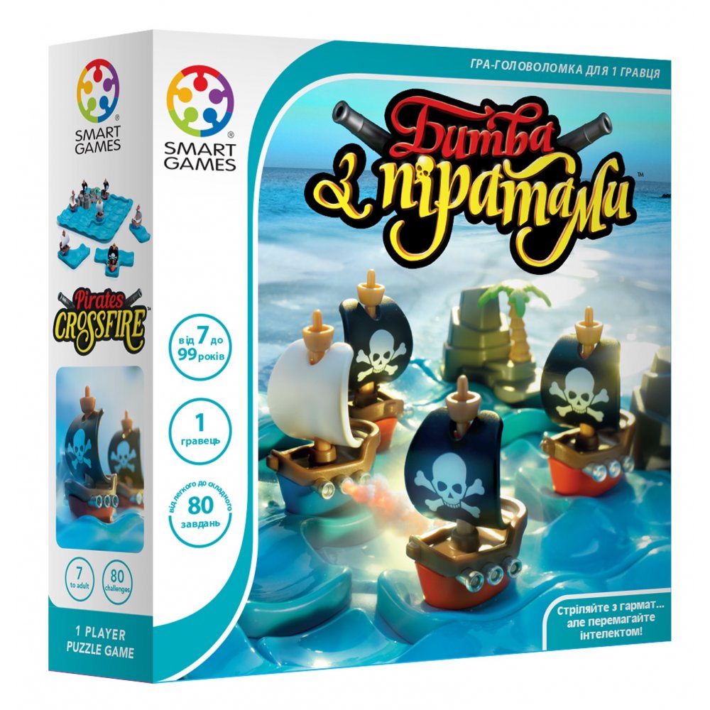 

Настольная игра Smart Games Битва с пиратами (SG 094 RUS)