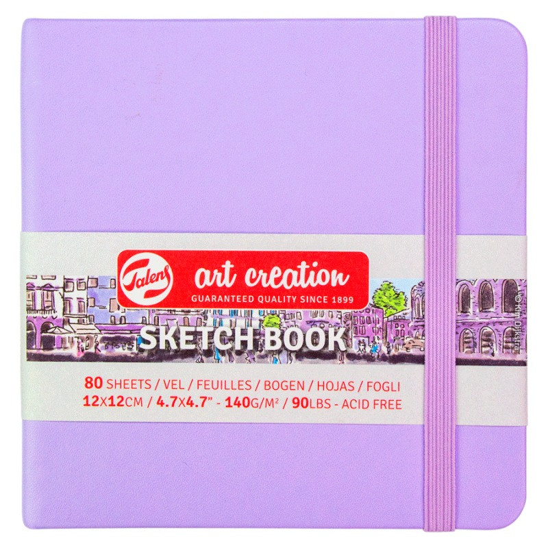 

Блокнот для графики Talens Art Creation 12х12 см 80 листов Pastel Violet Royal Talens, 9314134