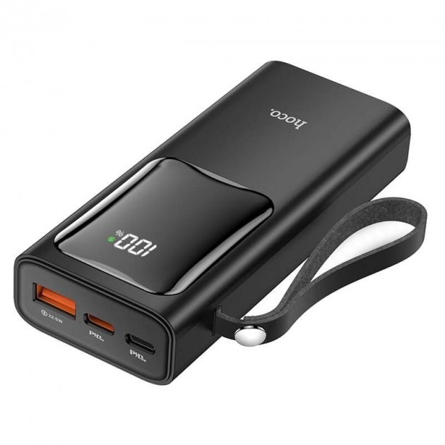 

Павербанк Hoco Quick Charge 10000 мАч USB/Lightning/Type-C black