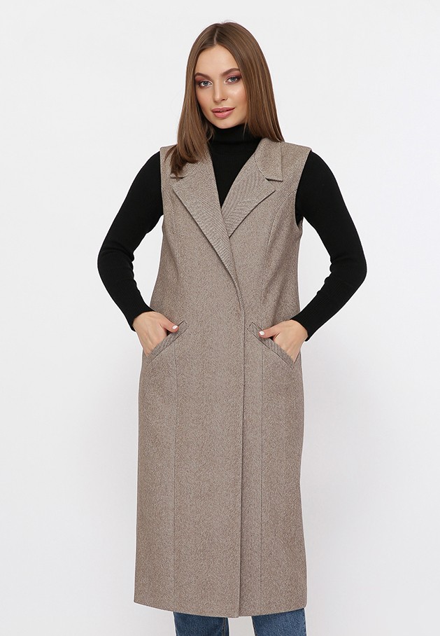 

Жилетка Emass Розали кофе  (329-47-1, Жилетка Emass Розали кофе 44 (329-47-1)