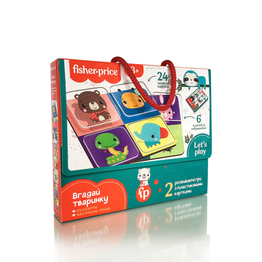 

Игра с карточками «Fisher Price. Вгадай тваринку»(VT2100-10)