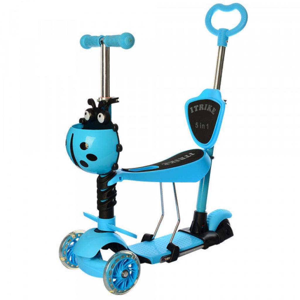 

Самокат iTrike Maxi JR 5 в 1 blue (JR 3-026-B blue)