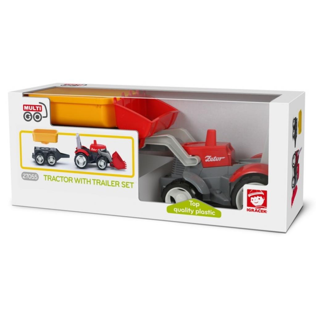 

Спецтехника Multigo EFKO 1+2 с ковшом и прицепом (27055)