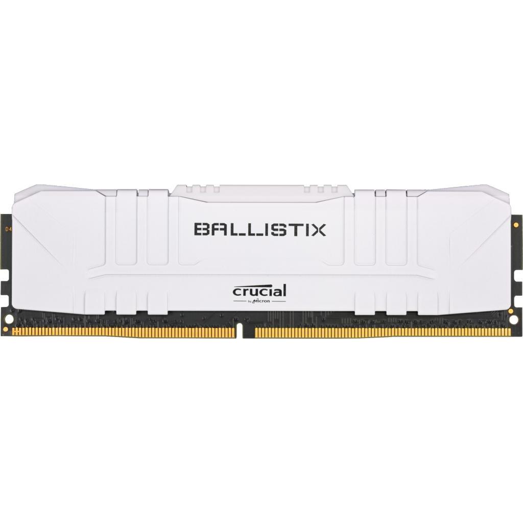 

Модуль памяти для компьютера DDR4 8GB 3200 MHz Ballistix White Micron (BL8G32C16U4W)