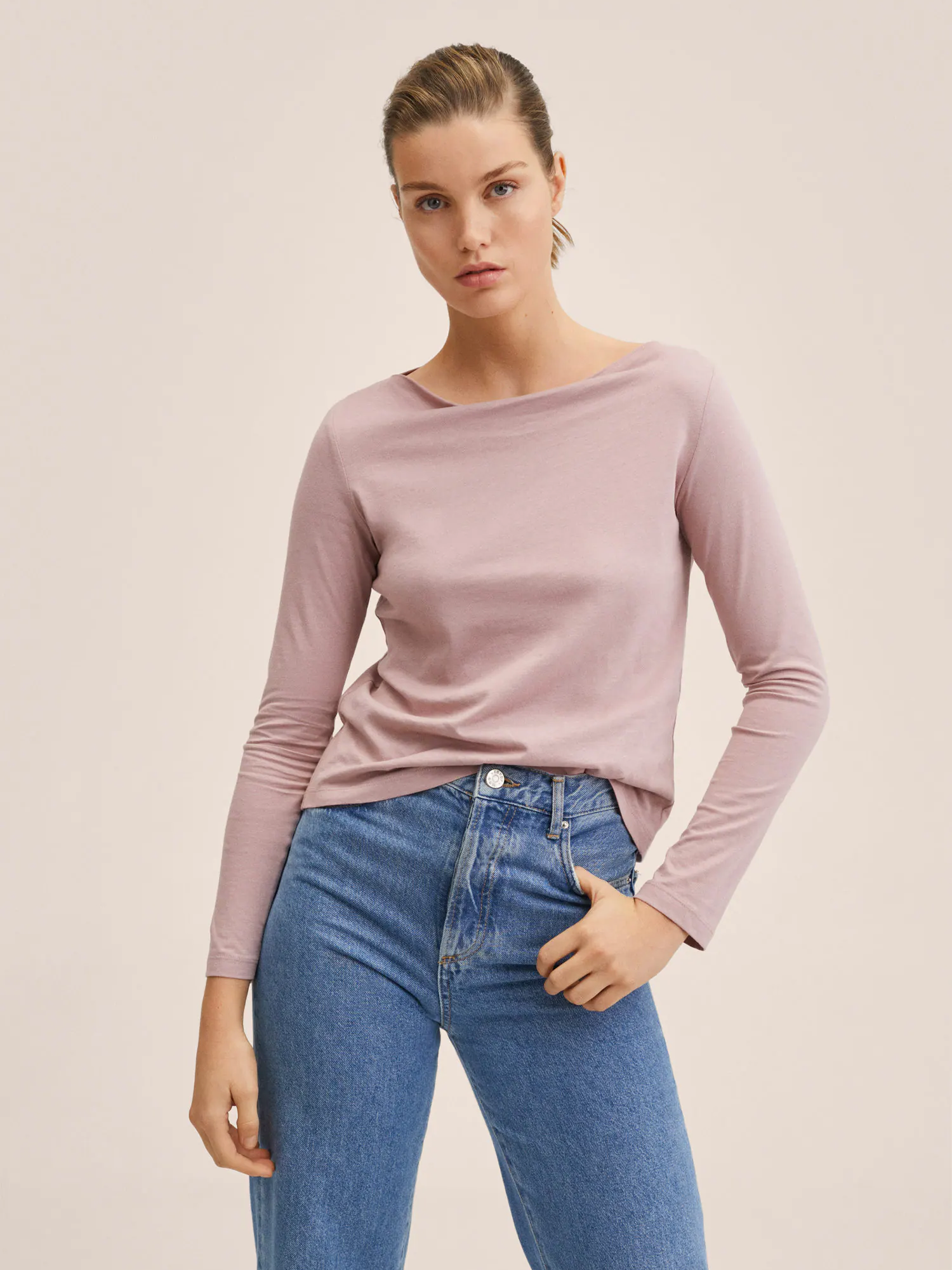 

Лонгслив Mango 27013257-80, Лонгслив Mango 27013257-80 M