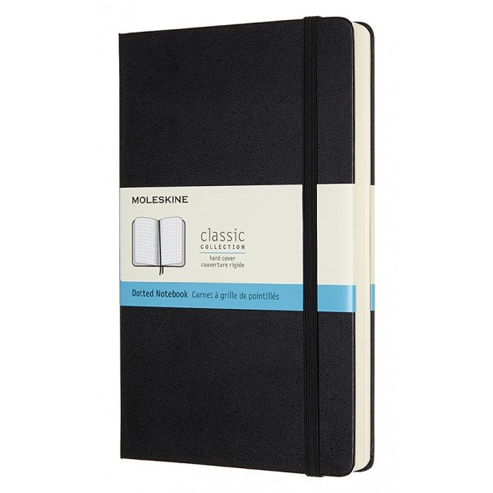 

Записная книжка Moleskine Classic Expanded средняя микс черный NBEXP3MHBK